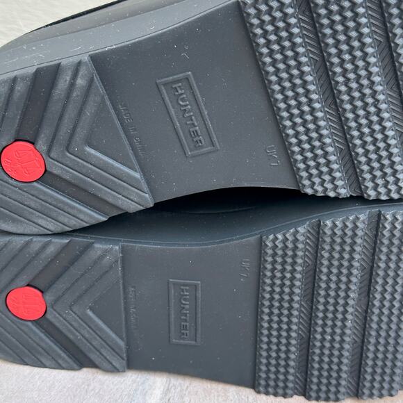 New Hunter Original Play Womens Size 9 Black Clogs Rubber Waterproof Slip On New - Picture 5 of 12